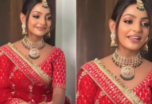 मोनालिसा बनीं दुल्हन ! महाकुंभ वायरल गर्ल की खूबसूरती देख हैरान रह गए लोग, ब्राइडल लुक के Video ने मचाया तहलकाl