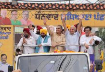 आप का ‘विजय’ रोड शो: काम की राजनीति को वोट देने के लिए लुधियाना वेस्ट को दिल से शुक्रिया