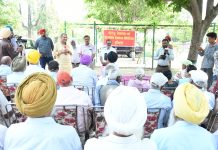 आप के सांसद अरोड़ा ने पीएयू में पेंशनर्स से मुलाकात की