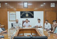मुख्य सचिव ने एक पेड माॅ के नाम 2.0 अभियान के अंतर्गत सभी उपायुक्तों से ज्यादा से ज्यादा पेड लगाने की अपील की
