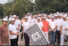 अंतरराष्ट्रीय योग दिवस के उपलक्ष्य में राष्ट्रीय आयुर्वेद संस्थान, पंचकूला ने किया वॉकथॉन का सफल आयोजन