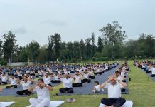 एनसीसी ग्रुप चंडीगढ़ ने उत्साह के साथ मनाया अंतर्राष्ट्रीय योग दिवस