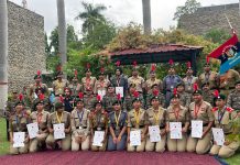 एनसीसी इंटर ग्रुप स्पोर्ट्स शूटिंग चैंपियनशिप 2025 का समापन