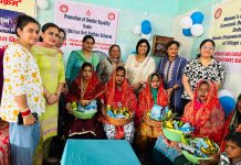 महिला एवं बाल विकास विभाग पिंजौर द्वारा गाँव किरतपुर में बेटी बचाओ बेटी पढ़ाओ कार्यक्रम का हुआ आयोजन