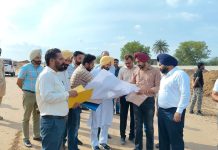 आवास निर्माण एवं शहरी विकास मंत्री ने एयरपोर्ट रोड चौड़ीकरण कार्य का किया निरीक्षण