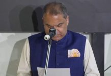 आप विधायक संजीव अरोड़ा ने ली शपथ,मुख्यमंत्री भगवंत सिंह मान शपथ ग्रहण समारोह में नहीं हुए शामिल