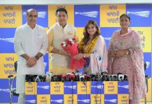 प्रसिद्ध उद्यमी और सामाजिक कार्यकर्ता डॉ. पूजा सिंह आम आदमी पार्टी में शामिल