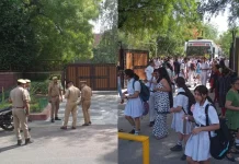 दिल्ली के 20 स्कूलों को बम से उड़ाने की धमकी, एक हफ्ते में तीसरी बार आए धमकी भरे ई-मेल दिल्ली में स्कूलों को बम से उड़ाने की धमकी का सिलसिला जारी है।