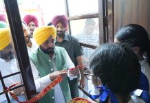 मुख्यमंत्री द्वारा बरनाला जिले में 2.80 करोड़ रुपए की लागत से निर्मित आठ सार्वजनिक पुस्तकालय समर्पित