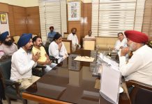 वित्त मंत्री हरपाल सिंह चीमा द्वारा मसलों के हल के लिए कर्मचारी यूनियनों से मीटिंग्स