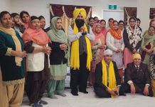 जसवीर सिंह गढ़ी का श्री गुरु रविदास टैंपल हेस्टिंग न्यूजीलैंड की प्रबंधकीय कमेटी द्वारा सम्मान