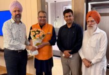 यूके के सांसद ढेसी ने एनआरआई मंत्री अरोड़ा से मिलकर प्रवासी पंजाबियों के मुद्दों पर की चर्चा