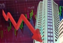 सेंसेक्स में 519 अंक की गिरावट के साथ 80,200 पर कर रहा कारोबार, निफ्टी भी 156 अंक फिसला