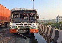 सोनीपत में हिमाचल की बस का एक्सिडेंट, 10 लोग घायल… कांगड़ा से दिल्ली जा रही थी Bus
