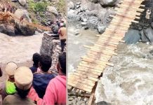 मलाणा गांव के लोगों की बहादुरी: बाढ़ में टूटा पुल.. 7 दिन में बनाया नया पुल