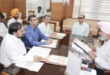 वित्त मंत्री हरपाल सिंह चीमा ने 3 कर्मचारी यूनियनों से की बैठकें