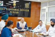 पंजाब के मुख्य चुनाव अधिकारी द्वारा तरन तारन विधानसभा क्षेत्र के पोलिंग स्टेशनों के तार्किक पुनर्गठन का ऐलान