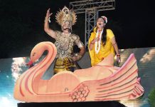 दिव्य रामायण युवा कला मंच द्वारा सेक्टर 49 में भव्य रामलीला का मंचन
