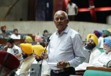 बरिंदर गोयल ने सदन में 20 हज़ार करोड़ के विशेष पैकेज की मांग और केंद्र के लापरवाही और उपेक्षापूर्ण रवैये की निंदा का प्रस्ताव रखा