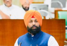 हरजोत सिंह बैंस ने पंजाब के प्रति केंद्र सरकार की बेरुख़ी पर साधा निशाना