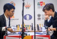 विश्व कप शतरंज : प्रज्ञानन्दा ने बचाई बाजी, अर्जुन, कार्तिक,हरिकृष्णा और प्रणव ने भी खेला ड्रॉ