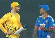 IND vs SA 1st T20I : भारत के 48 रन पर तीन विकेट गिरे, गिल-सूर्यकुमार सस्ते में आउट