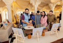 उदयपुर के सिटी पैलेस संग्रहालय में स्पर्श दोशी की कला प्रदर्शनी का भव्य आयोजन