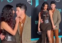 पति निक संग The Bluff के प्रीमियर में पहुंची प्रियंका चोपड़ा, कैमरों की फ्लैश के बीच Lipkiss करता दिखा कपल