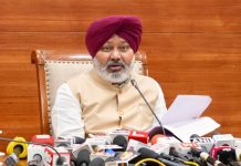 ‘आप’ सरकार के अधीन पंजाब राजस्व विकास में शीर्ष 3 राज्यों में शामिल, अपना कर राजस्व बढ़कर 57,919 करोड़ रुपये हुआ: हरपाल सिंह चीमा