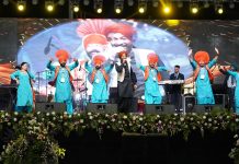 गरमजोशी भरी मेहमाननवाज़ी के साथ पंजाबी गीत-संगीत और नृत्यों ने भी निवेशकों का मन मोह लिया