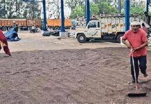 कुदरती मार…हरियाणा की मंडियों में भरा पानी, फसल की खरीद शुरु होने से पहले किसानों पर मंडराया खतरा