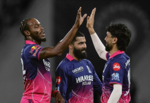 आईपीएल: राजस्थान रॉयल्स ने लखनऊ सुपर जाएंट्स को 40 रन से हराया