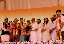 हिंदू नववर्ष संवत के अवसर पर रामलीला ग्राउंड में विशाल समारोह आयोजित