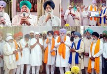 श्री गुरु तेग बहादुर गुरुद्वारा साहिब, कोटकपूरा की प्रबंधक कमेटी और संगत ने स्पीकर संधवां का सम्मान किया