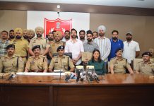 पटियाला पुलिस द्वारा सीमा पार संचालित आतंकी मॉड्यूल का भंडाफोड़