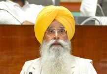 कुलतार सिंह संधवां द्वारा गेहूं की फसल को आग से बचाने के लिए सावधानियां बरतने की अपील