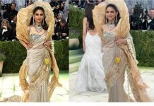 Met Gala 2026 में Isha Ambani का जलवा… 150 घंटे में बना गजरा, हाथों में आम और सोने की साड़ी पहनकर उड़ा दिए सबके होश