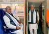पीड़ा पर पड़ा संकल्प भारी: घुटना रिप्लेसमेंट और चोट के बावजूद कृष्ण लाल पंवार ने चुना रेल सफर