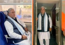 पीड़ा पर पड़ा संकल्प भारी: घुटना रिप्लेसमेंट और चोट के बावजूद कृष्ण लाल पंवार ने चुना रेल सफर