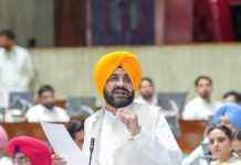 अंतरराष्ट्रीय मजदूर दिवस के अवसर पर श्रम मंत्री तरुनप्रीत सिंह सौंद द्वारा न्यूनतम मजदूरी की बेसिक दरों में वृद्धि संबंधी प्रस्ताव पंजाब विधानसभा में पेश