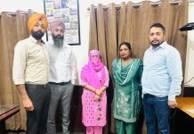 विजिलेंस ब्यूरो द्वारा 15,000 रुपये रिश्वत लेते बी.डी.पी.ओ. रंगे हाथ काबू