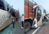हरियाणा में भीषण सड़क हादसा: NH-152D पर खड़े ट्रक में घुसी वॉल्वो बस…2 यात्रियों की मौत, 11 गंभीर रूप से घायल