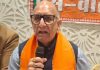 25 जून को भाजपा की ओर से लोकतंत्र की हत्या का काला अध्याय विषय पर संगोष्ठी: अशोक परनामी