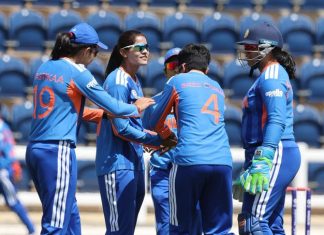 आईसीसी महिला टी-20 विश्व कप 2026 से पहले खेले गए अभ्यास मैच में भारत ने वेस्टइंडीज को 26 रन से हराया