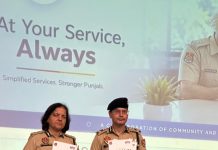 डीजीपी गौरव यादव ने नया ‘सांझ सिटिजन पोर्टल’ लॉन्च किया, महिला पुलिस कर्मियों के लिए 93 ई-स्कूटरों को दिखाई हरी झंडी