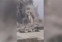 ताश के पत्तों की तरह ढह गया ईरान का चाबहार बंदरगाह का निगरानी टावर, US रक्षा मंत्री ने शेयर की तस्वीर