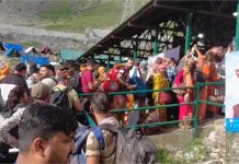 Amarnath Yatra 2026 : 6 दिन में 1 लाख का आंकड़ा पार, बाबा बर्फानी के दरबार में उमड़ी भीड़