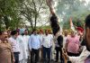 बरनाला में सफाई कर्मचारियों पर लाठीचार्ज के विरोध में पंजाब कांग्रेस एससी विभाग ने मुख्यमंत्री का पुतला फूंका