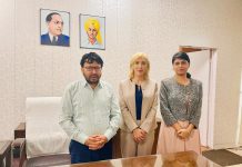 ब्रिटिश डिप्टी हाई कमिश्नर अल्बा समेरिग्लो द्वारा NRI मामलों के मंत्री डॉ. रवजोत सिंह से मुलाकात