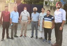 40 हजार रुपये रिश्वत लेते सहायक-सब इंस्पेक्टर विजिलेंस ब्यूरो ने किया काबू